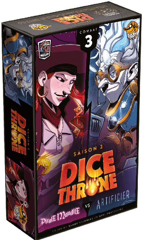 Dice Throne Saison 2 - Artificier vs. Pirate Maudite (French)