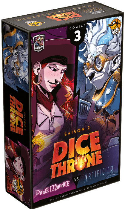 Dice Throne Saison 2 - Artificier vs. Pirate Maudite (French)