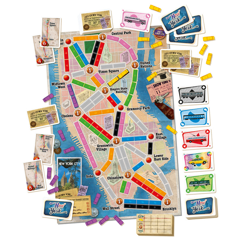 Les Aventuriers du Rail: Express - New York (français)
