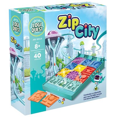 Logiquest: Zip City (français)