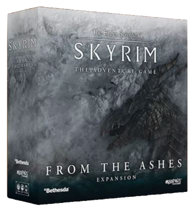The Elder Scrolls V: Skyrim - The Adventure Game - The Ashes Expansion (anglais)