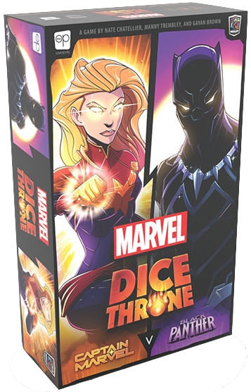 Marvel Dice Throne: Captain Marvel v. Black Panther (English)