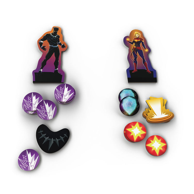 Marvel Dice Throne: Captain Marvel v. Black Panther (anglais)