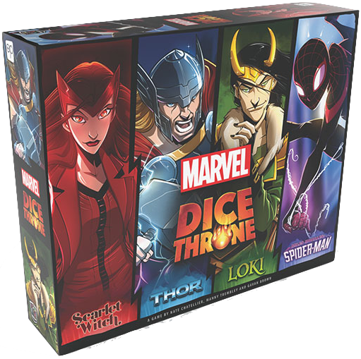 Dice Throne: Marvel - 4 Hero Box (English)
