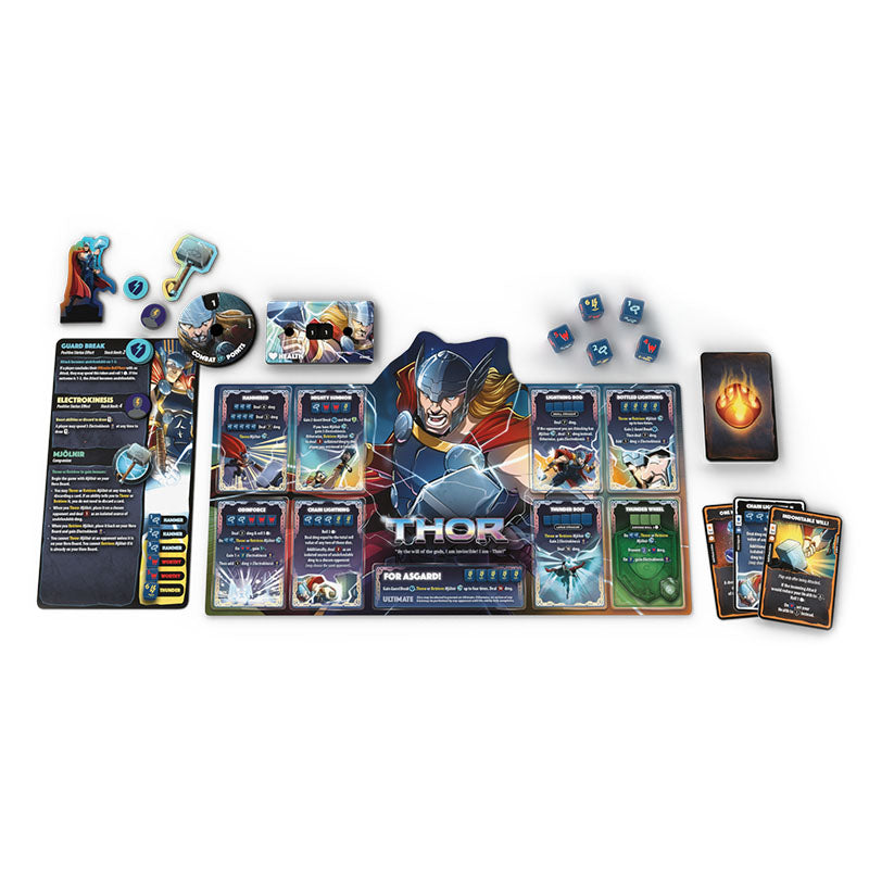 Dice Throne: Marvel - 4 Hero Box (anglais)