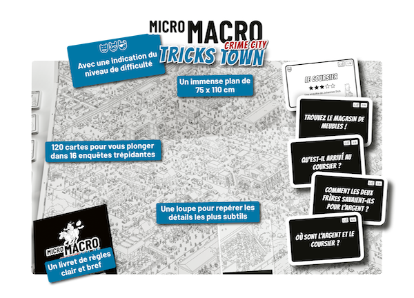 MicroMacro: Crime City - Tricks Town (français)