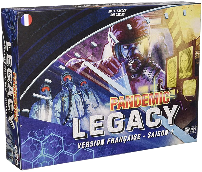 Pandémie Legacy: Saison 1 - Bleu (français)