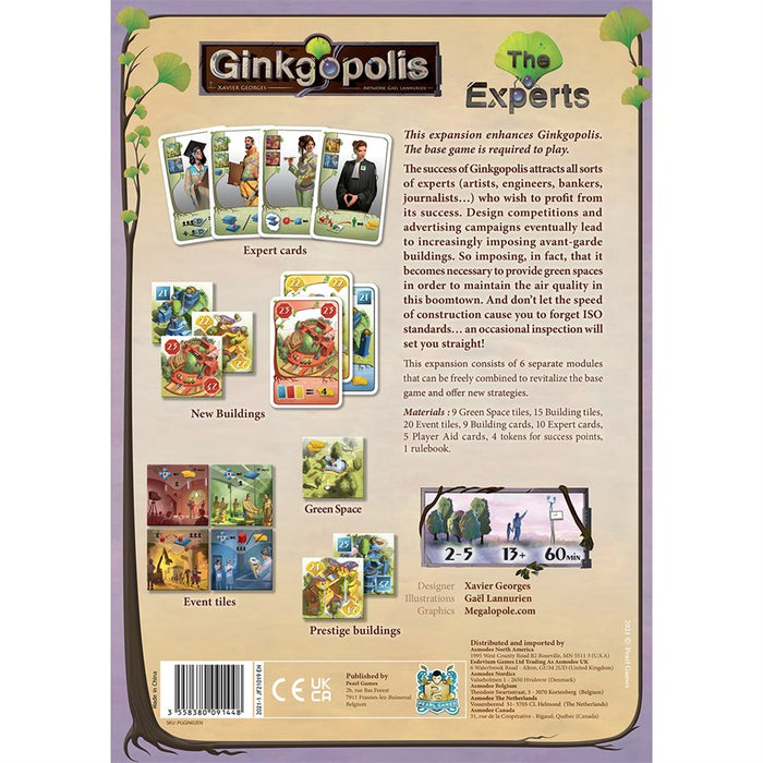 Ginkgopolis: The Experts (English)