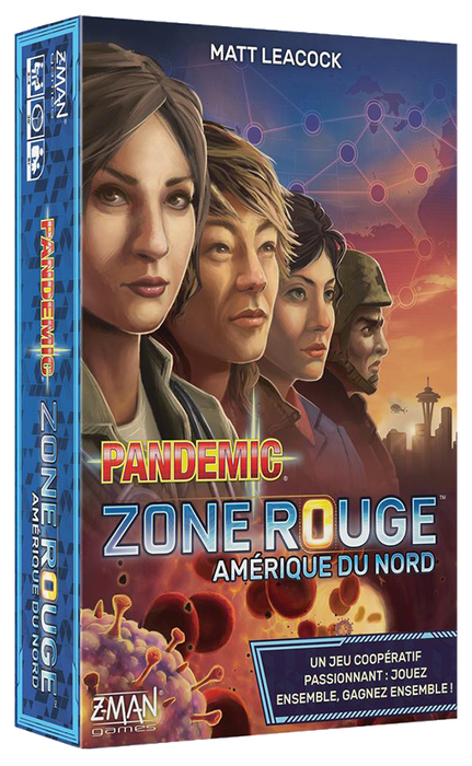 Pandémie Zone Rouge: Amerique du Nord (French)