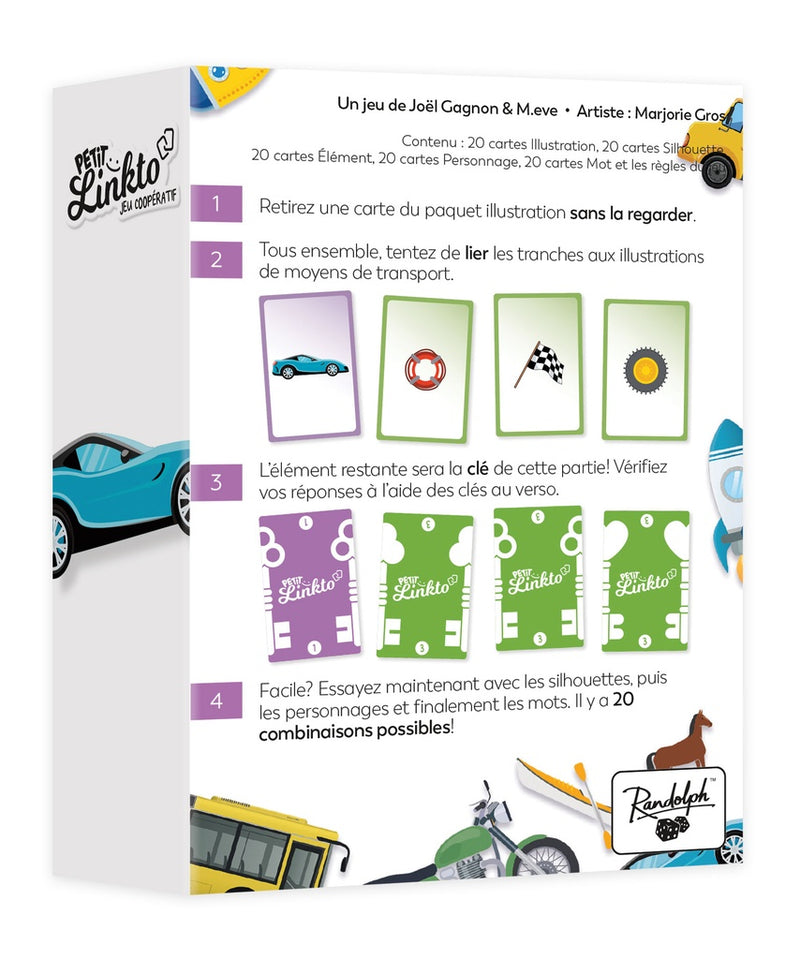 Petit Linkto: Moyens de Transport (français)
