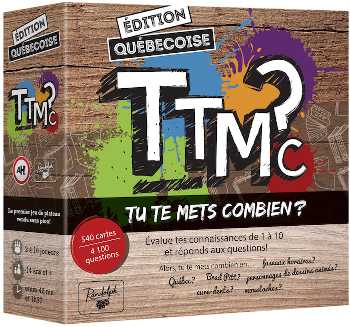 TTMC?: Tu te Mets Combien? (French)