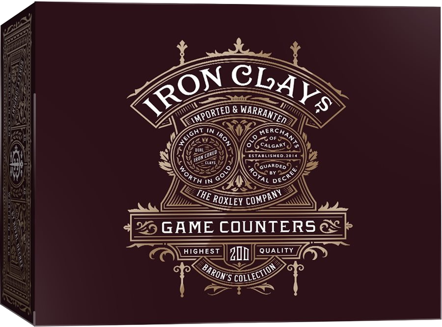 Iron Clays: Printed Box [200 chips]