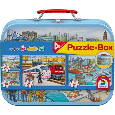 Vehicles Tin (2 x 26 et 2 x 48 pièces)