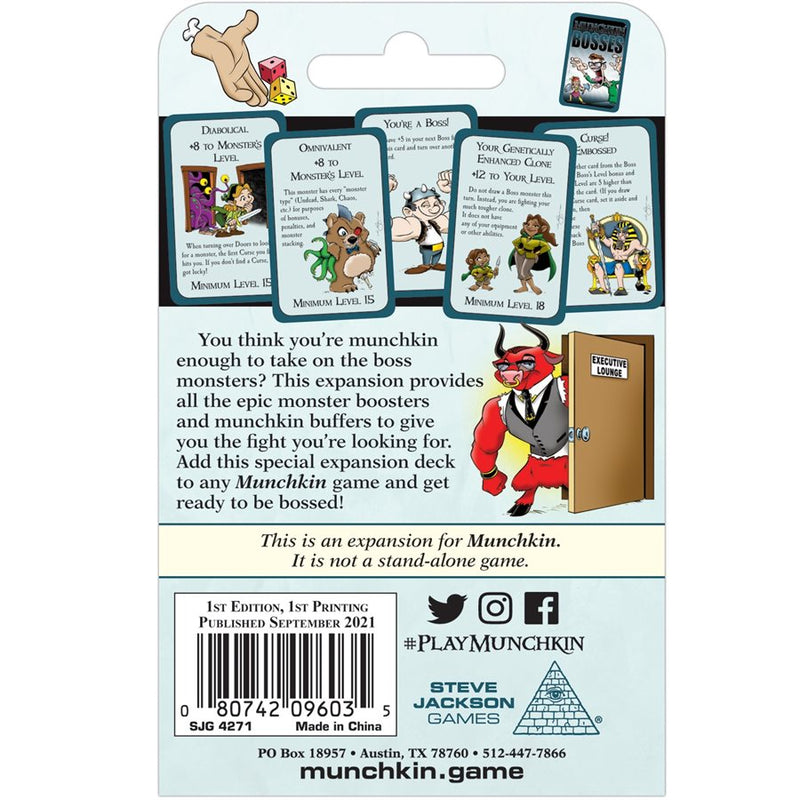Munchkin: Bosses (anglais)