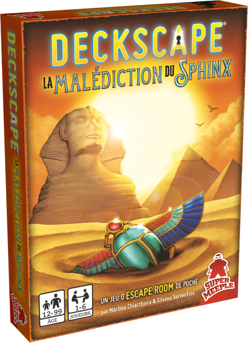 Deckscape [6]: La Malédiction du Sphinx (français)