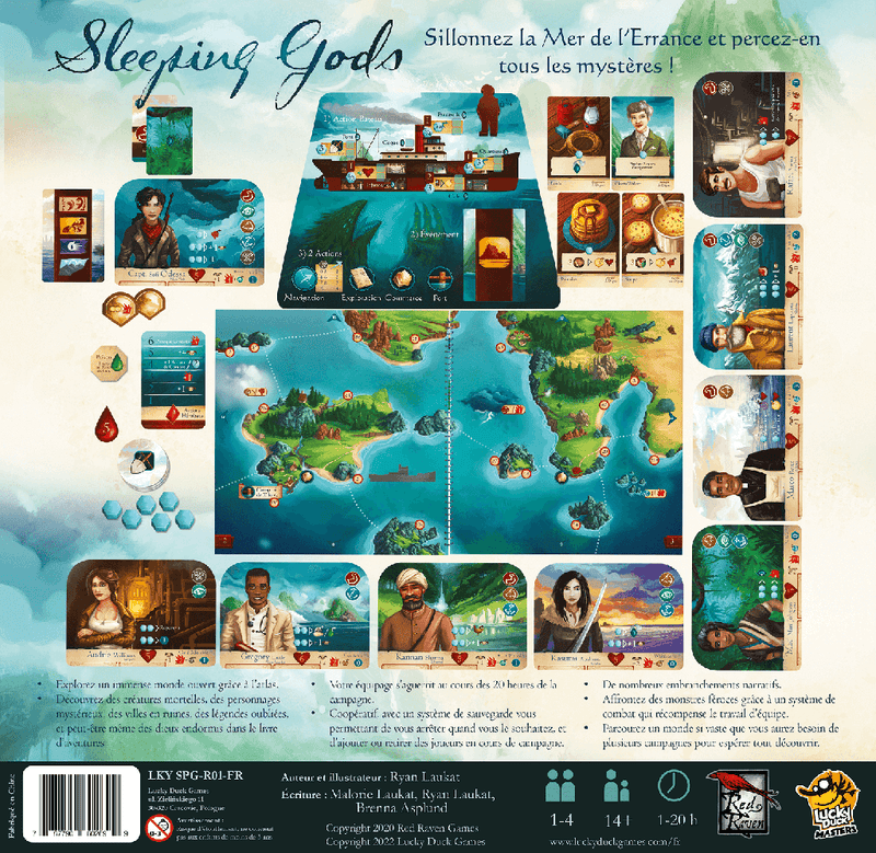 Sleeping Gods (French) ***Box with minor damage***