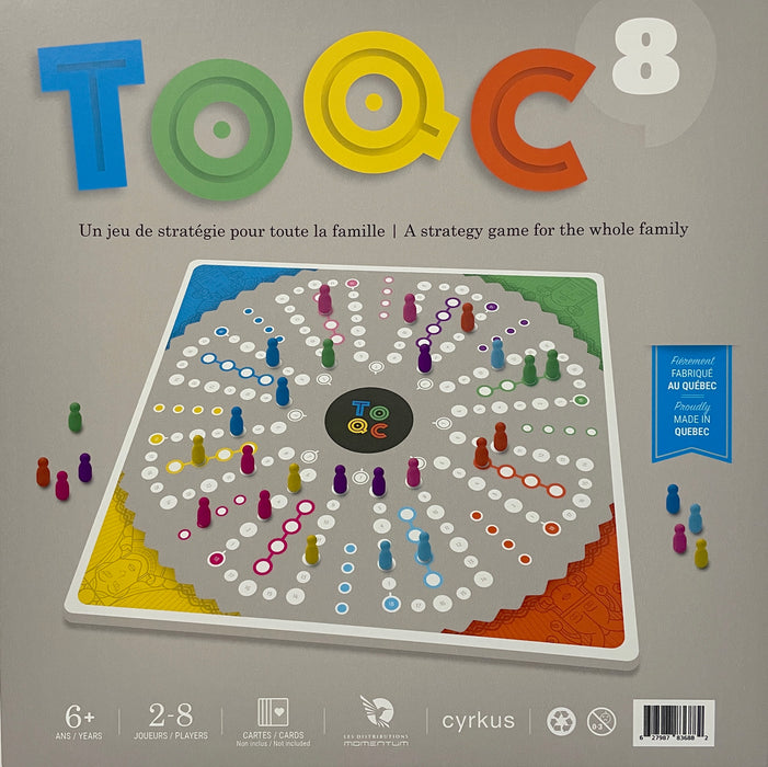 TOQC: 8 players (Multilingual)
