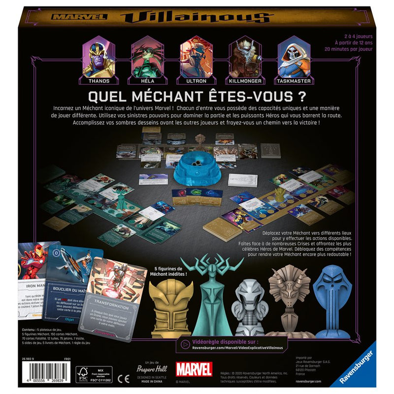 Marvel Villainous: Goûtez au Pouvoir de l'Infini (French)