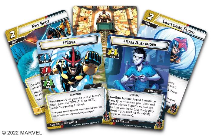 Marvel Champions: LCG - Nova (anglais)
