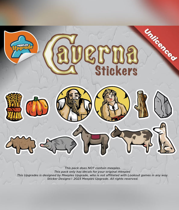 Stickers: Caverna - The Cave Farmer