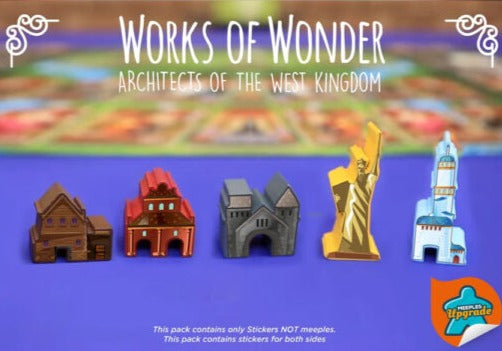 Stickers: Architectes du Royaume de l'Ouest - Le Temps des Merveilles