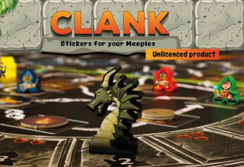 Autocollants: CLANK! Les Aventuriers du Deck-Building