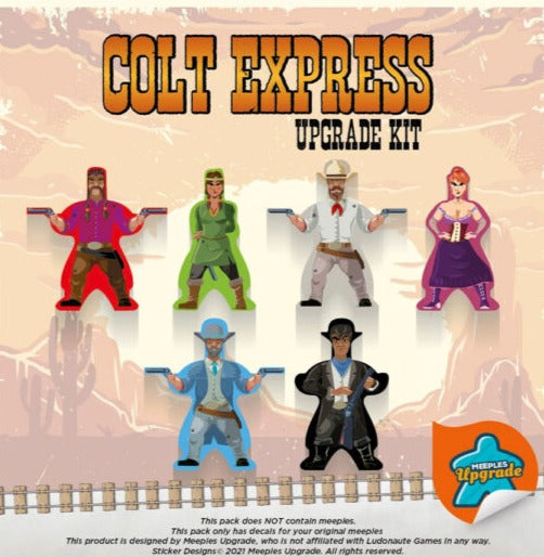 Autocollants: Colt Express et Extensions