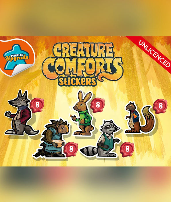 Stickers: Creature Comforts