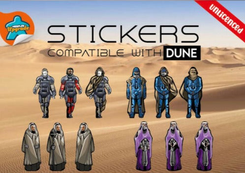 Autocollants: Dune Imperium + Rise of Ix