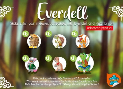 Stickers: Everdell + Pearlbrook