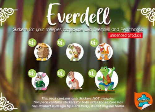 Autocollants: Everdell + Pearlbrook