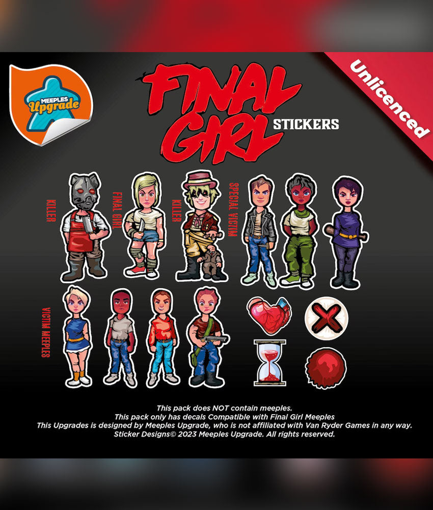 Finalls Sticker Stickers: Final Girl Season 1 — La Pioche - Boutique de jeux