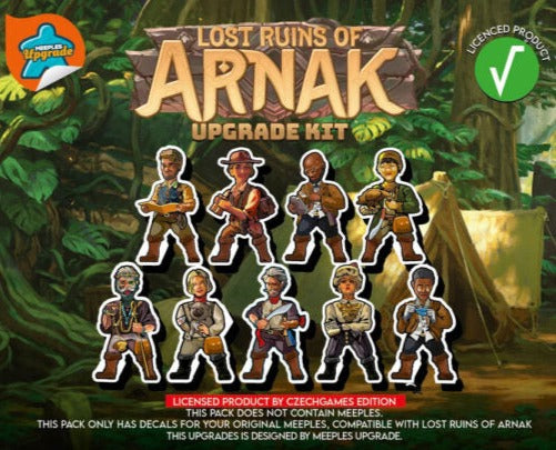 Stickers: Les Ruines Perdues de Narak + Chefs d'Expédition