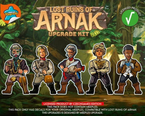 Stickers: Les Ruines Perdues de Narak + Chefs d'Expédition
