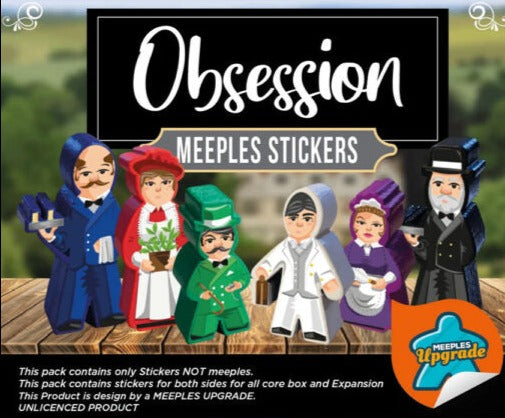 Autocollants: Obsession + Wessex + Upstairs Downstairs