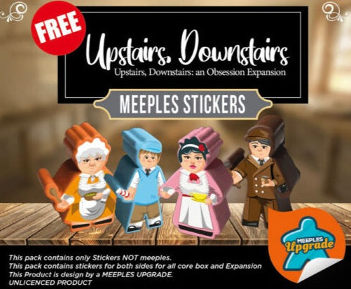 Stickers: Obsession + Wessex + Upstairs Downstairs