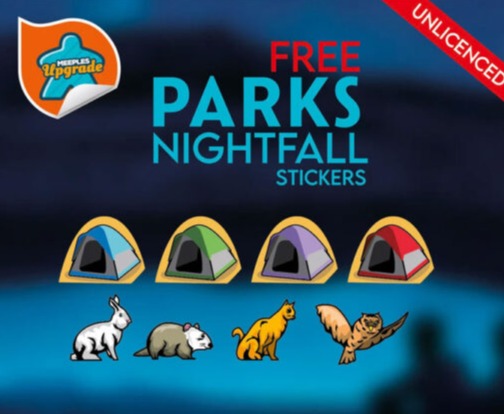Stickers: Parks + Nightfall