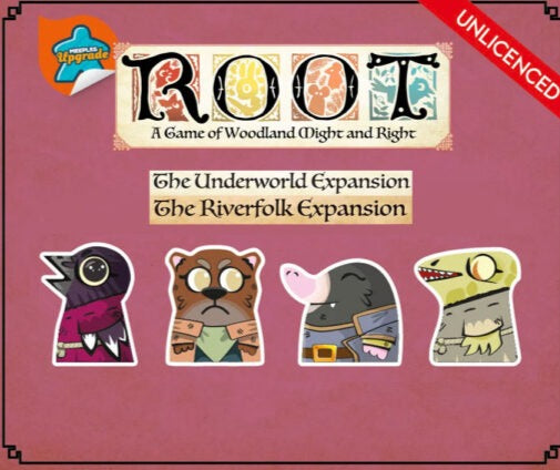 Stickers: Root Monde Souterrain + Riverfolk