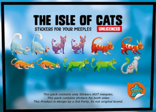 Stickers: L'Île des Chats + Derniers Arrivants