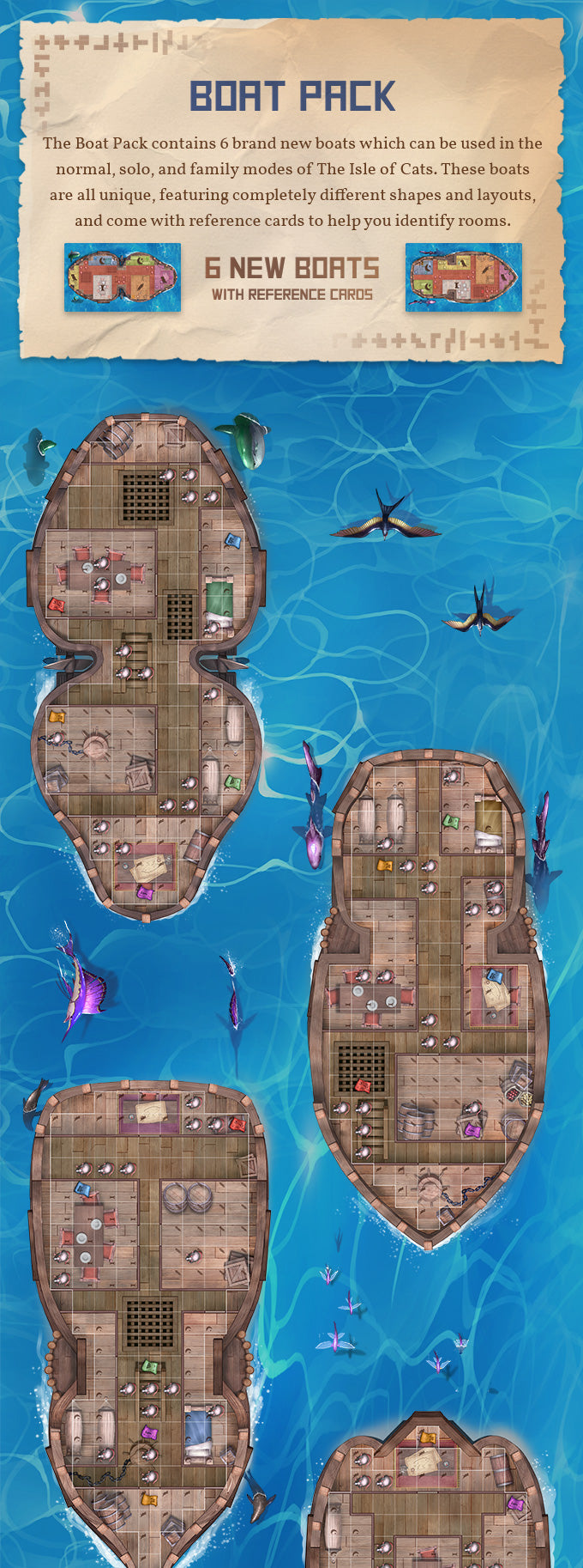 The Isle of Cats: Boat Pack (English)