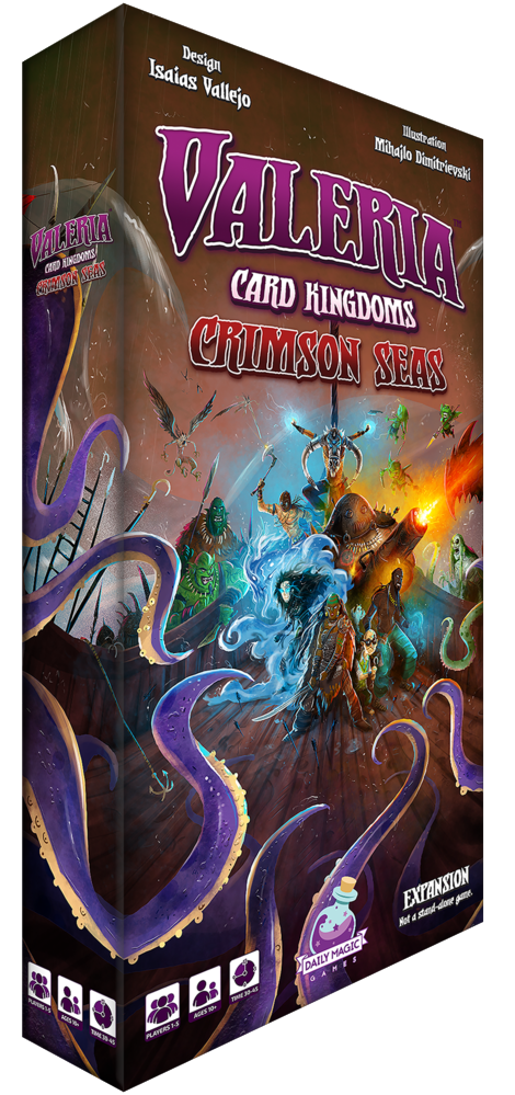 Valeria: Card Kingdoms - Crimson Seas - 2nd Edition (anglais)