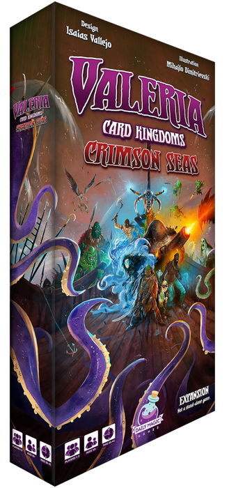Valeria: Card Kingdoms - Crimson Seas - 2nd Edition (anglais)