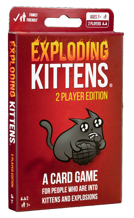 Exploding Kittens: 2 Player Edition (English)