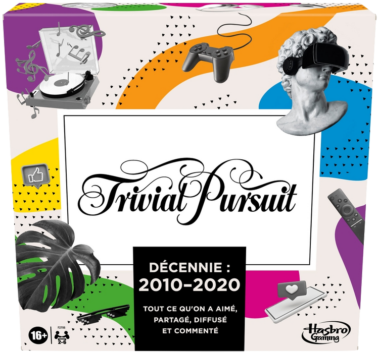 Trivial Pursuit: Décennie 2010 à 2020 (français) - LOCATION