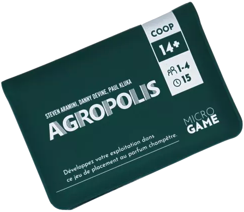 Matagot Agropolis FR - Gioco Da Tavolo In Francese, Cooperativo, Carte, 1-4 Giocatori, 8+ Anni, Partite Da 20 Minuti, Formato Portafoglio - 4