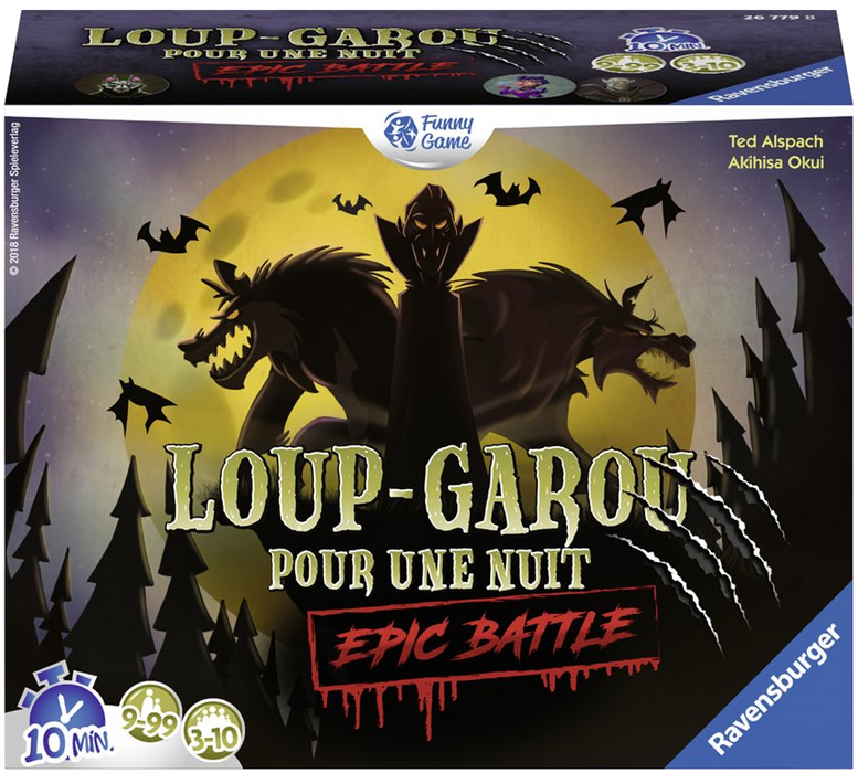 Loup Garou: Pour une nuit - Epic battle (français)