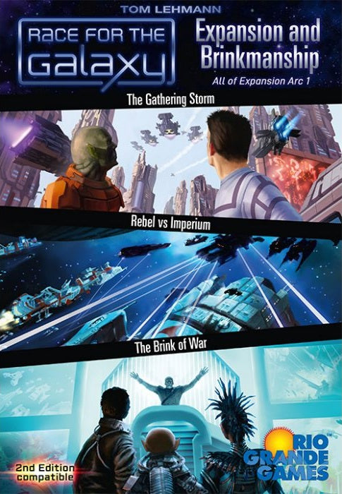 Race for the Galaxy: Expansion and Brinkmanship (anglais)