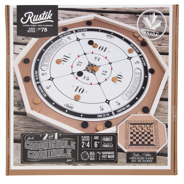 Croquignole Deluxe / Checkers 2 in 1 (French)