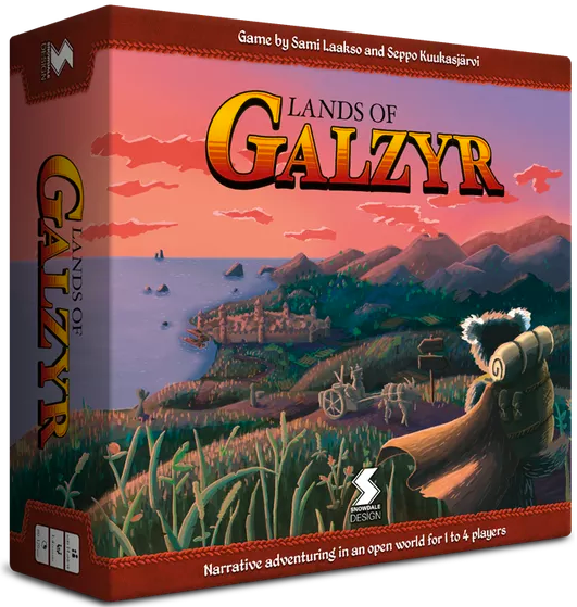 Lands of Galzyr (anglais)