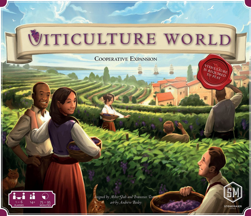 Viticulture World: Cooperative Expansion (anglais)